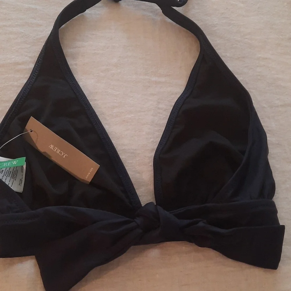 Jcrew Swim top ,Size XS, Navy, NWT. - Picture 2 of 3
